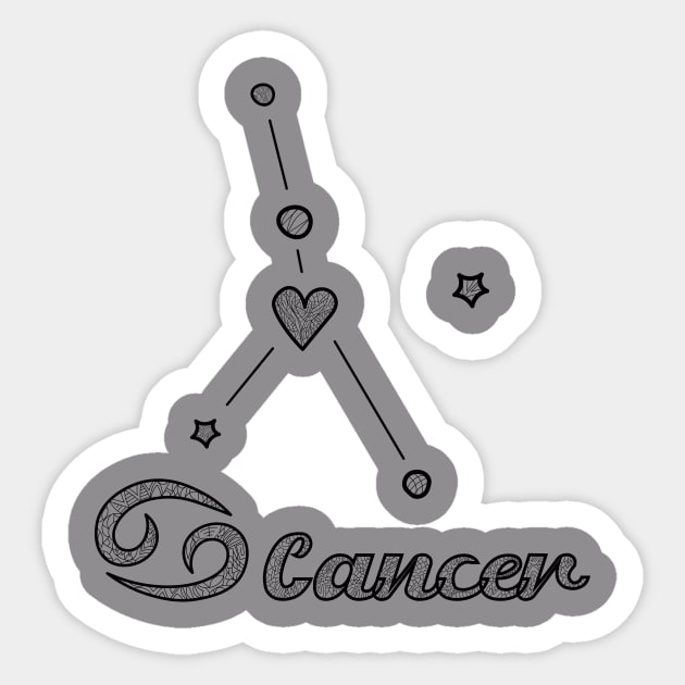 Cancer Sticker by Design4Wizard